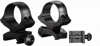 Быстросъемные кольца раздельные KOZAP Weaver D26мм BH=19,8 (No.49) высокие — интернет-магазин «Комбат»