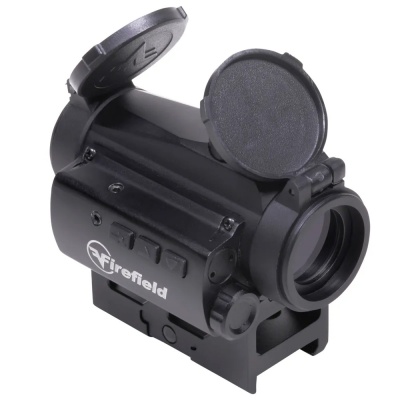 Коллиматорный прицел Firefield Impulse Compact RED DOT Sight W/RED LASER красный/зеленый, закрытый 1х22, Circle dot, Weaver (FF26029) — интернет-магазин «Комбат»
