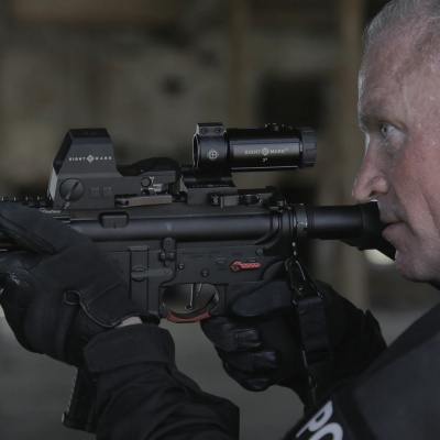 Увеличитель Sightmark T-3 c откидным быстросъемным креплением LQD (SM19063) — интернет-магазин «Комбат»