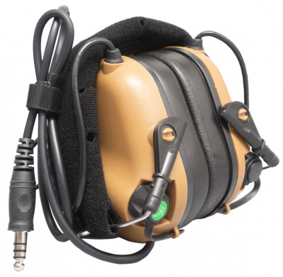 Наушники активные EARMOR M31 MOD3-CB-ARC (brown)  (крепление FAST- ARC,  шумодавление активный - 84ДБ/пассивный - 22ДБ) — интернет-магазин «Комбат»