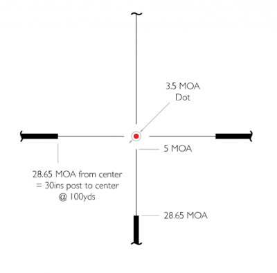 Фото  Оптический прицел Hawke Endurance 30 1,5-6x44 L4A Dot (16210)