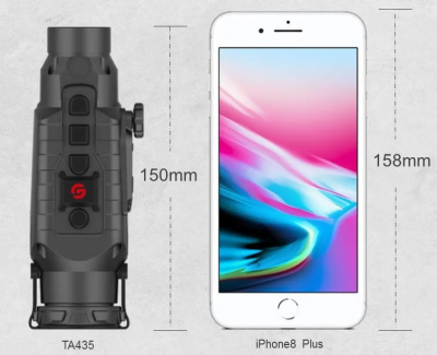 Тепловизионная насадка Guide TA435 (1-4x, 35mm/F1.2,сенсор 384х288, Vox, 17μm, видеовыход) — интернет-магазин «Комбат»