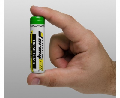 Аккумулятор Armytek 18650 Li-Ion 3200 мАч / защищенный аккумулятор — интернет-магазин «Комбат»
