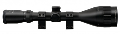 Фото  Mounmaster 4-12x50 AO сетка HMD (Half Mil Dot), 25,4 мм, кольца на ласточкин хвост, отстройка от параллакса, азотозаполненный NMM41250AON
