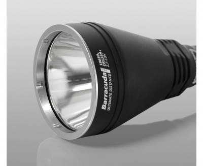 Фонарь Armytek Barracuda Pro v2 (серебряный ободок) XHP35 1850 люмен — интернет-магазин «Комбат»