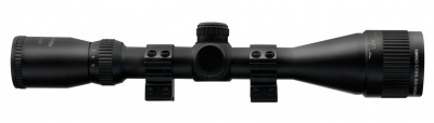 Фото  Mounmaster 3-9x40 AO сетка HMD (Half Mil Dot), 25,4 мм, кольца на ласточкин хвост, отстройка от параллакса, азотозаполненный NMMI3940AON