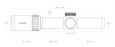 Фото  Vantage WA 30 1-8x24 IR (L4a) (подсветка точки красным)  широкоугольный        14400