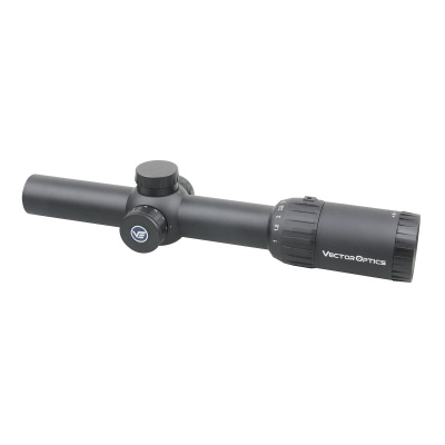Фото  Constantine 1-10x24, сетка Tactical Dot MOA, 30мм, широкоугольный, азотозаполненный, подсветка красным (SCOC-31) 