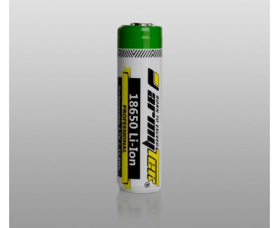 Аккумулятор Armytek 18650 Li-Ion 3200 мАч / защищенный аккумулятор — интернет-магазин «Комбат»