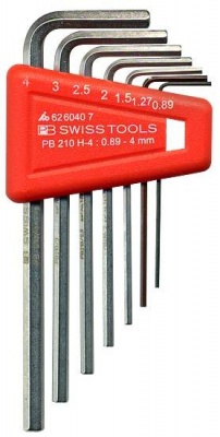 Профессиональный набор ключей -шестигранников SWISS TOOLS (Швейцария)  00062-6047 — интернет-магазин «Комбат»