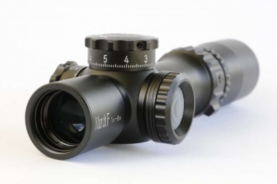 Фото  Оптический прицел March 1-8x24 Short с подсветкой, сетка FMC-1, 0.1MIL (D8SV24FIML)