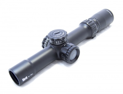 Фото  Оптический прицел March 1-10x24 illuminated MTR-4 Reticle # D10V24TI