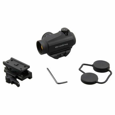 Коллиматорный прицел  Vector Optics MAVERICK 1x22 Gen.II 3MOA  совместим с ПНВ, быстросъёмный на Weaver (SCRD-12II) — интернет-магазин «Комбат»