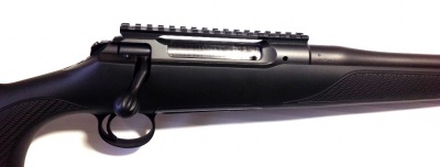 Кронштейн Роза ветров Picatinny стальной КС-ЦВ Бизон (Sauer-101) L170мм, наклон 20 МОА — интернет-магазин «Комбат»