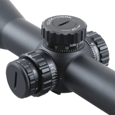 Фото  Taurus 3-18x50 FFP, сетка MPX1, 30мм, тактические барабаны, азотозаполненный, с подсветкой (SCFF-11)