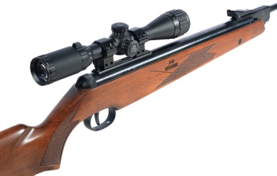 Фото  Оптический прицел Leapers UTG 3-9X32 1" Hunter Scope, AO, TF2+, Mil-dot, Airgun Rings SCP-U392AODT2