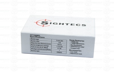 Коллиматорный прицел SightecS FFT26001 — интернет-магазин «Комбат»