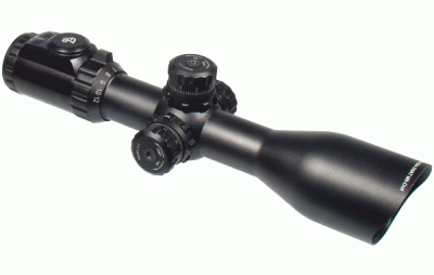 Фото  Оптический прицел Leapers 3-12X44 Accushot Tactical 30mm SF cетка MilDot с подсветкой (36 цветов) + кольца (SCP3-UM312AOIEW)