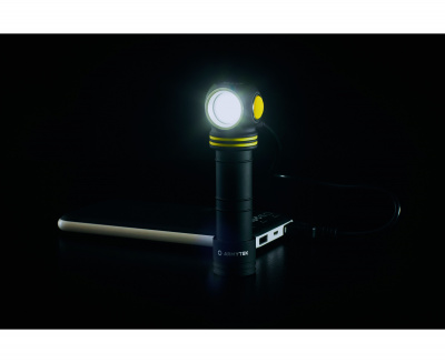Фонарь налобный Armytek Elf C2 Micro-USB, LH351D, Холодный свет, 1100 лм, TIR 70°:120°, 1x18650 — интернет-магазин «Комбат»