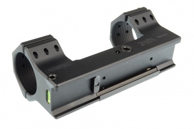 Небыстросъемный кронштейн Contessa Tactical на Weaver D30мм 20МОА с уровнем (SBTFX02/20) — интернет-магазин «Комбат»