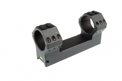 Небыстросъемный кронштейн Contessa Tactical на Weaver D30мм 0МОА с уровнем (SBTFX02) — интернет-магазин «Комбат»