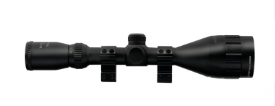 Фото  Mounmaster 3-9x50 AO IR сетка HMD (Half Mil Dot), 25,4 мм, кольца на ласточкин хвост, подсветка красным/зеленым, отстройка от параллакса, азотозаполненный NMMI3950AON