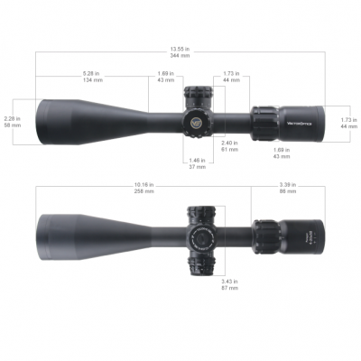 Фото  Оптический прицел Vector Optics Paragon 4-20x50 Tactical SFP 1", сетка VEPG-TMIL , азотозаполненный,подсветка красным  (SCOL-T44)