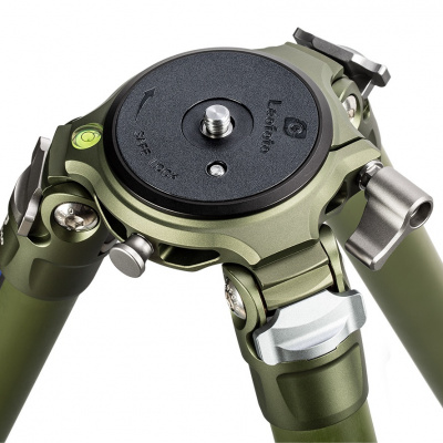 Штатив трипод Leofoto LM-364CL CARBON цвет ОЛИВА (размер в собранном виде 598 мм,макс.высота 1700 мм,мин.96 мм,вес 2,05 кг. резьба 3/8) — интернет-магазин «Комбат»