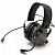 Наушники активные EARMOR ME 5 GN (green) съемный микрофон (активный режим - шумодавление 82ДБ, пассивный режим - шумоподавление 22ДБ)