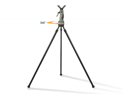 Опора для оружия  FIERYDEER  3ноги (тренога) Gen.5  камуфляжный, высота до 1.65м, поворот основания на 360º — интернет-магазин «Комбат»