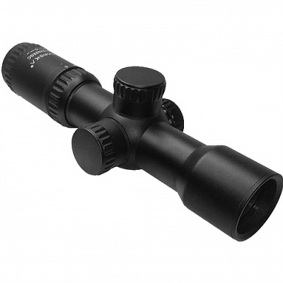 Фото  Оптический прицел Combat 1,5-5x32 EGC IR  (30мм) Mil-Dot (2-х цв.подсветка - красная и зеленая)