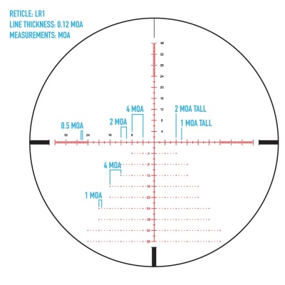 Фото  Оптический прицел Sightmark Citadel 3-18x50 LR2 подсветка сетки, водонепроницаемый (SM13039LR2)