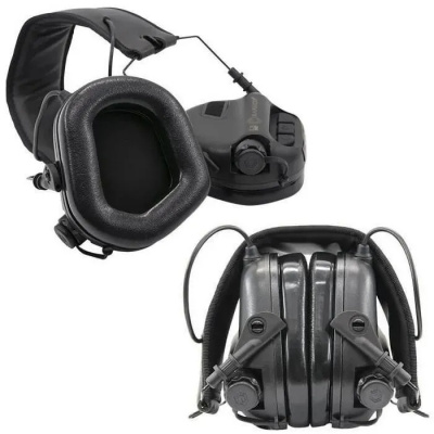 Наушники активные EARMOR M31 MOD3-BK (black)  (шумодавление активный - 84ДБ/пассивный - 22ДБ) — интернет-магазин «Комбат»