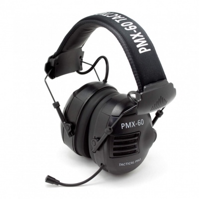Наушники активные PMX-60 Tactical PRO Bluetooth (black) — интернет-магазин «Комбат»