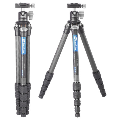Штатив трипод Leofoto LS-225C+LH-25 CARBON (размер в собранном виде 450 мм,макс.высота 1280 мм,мин.125 мм,вес 0,93 кг. резьба 3/8) — интернет-магазин «Комбат»