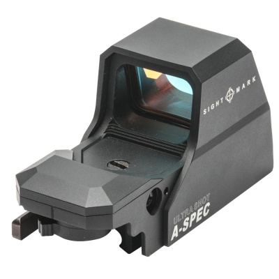 Коллиматорный прицел Sightmark Ultra Shot A-Spec открытый, 4 сетки, крепление быстросъемное на Weaver (SM26032) — интернет-магазин «Комбат»