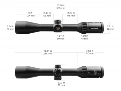 Фото  Continental X6 1.5-9x42 Hunting, сетка L4a, 30 мм, азотозаполненный, с подсветкой  (SCOM-23)
