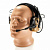 Наушники активные EARMOR M32 MOD3-TN (tan)  (с гарнитурой,  шумодавление активный - 84ДБ/пассивный - 22ДБ)