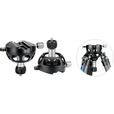 Штативная полусфера Leofoto YB-100MK (с зажимом Arca Swiss для установки в чашу штатива 100 мм, без крючка для противовеса) — интернет-магазин «Комбат»