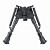 Сошки Vector Optics 6-9” для установки на антабку (карбон,регулируемые, фиксация рычагом,+переходник на weaver) высота от 15 до 23см (RSCFP-06)