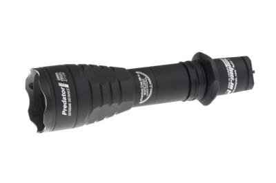 Фонарь тактический Armytek Predator / XP-E2 Зеленый / 200 лм / 5°:40° / 1x18650 или 2xCR123A — интернет-магазин «Комбат»