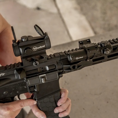 Коллиматорный прицел Firefield Impulse Compact RED DOT Sight красный/зеленый, закрытый 1х22 , Circle dot, Weaver (FF26028) — интернет-магазин «Комбат»