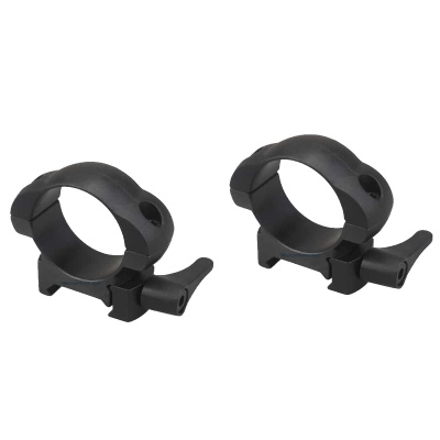 Быстросъемные кольца Vector Optics D30мм, стальные, Weaver, низкие, H19мм (SCSR-04P) рычажные — интернет-магазин «Комбат»