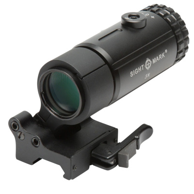 Увеличитель Sightmark T-3 c откидным быстросъемным креплением LQD (SM19063) — интернет-магазин «Комбат»