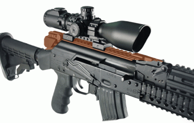 Боковой быстросъемный кронштейн Leapers UTG PRO AK47 19-Slot Low Pro Picatinny Rail, QD, Rear Sight MTU014 — интернет-магазин «Комбат»