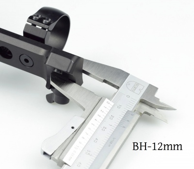 Быстросъемный кронштейн MAK на Blaser R93 кольца 30мм, высота 2,5 мм (5092-3000 / 5092-30193) — интернет-магазин «Комбат»