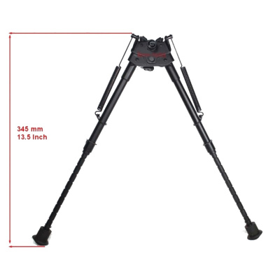 Сошки Vector Optics 9-13,5”  для установки на антабку (регулируемые,фиксация рычагом, +переходник на weaver) высота от 22 до 34см (SCBPS-05) — интернет-магазин «Комбат»