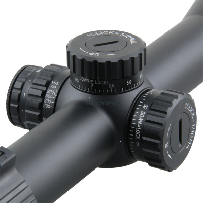 Фото  Taurus 5-30x56 FFP, сетка MPX1 Mil, 30 мм, тактические барабаны, азотозаполненный, с подсветкой  (SCFF-14)