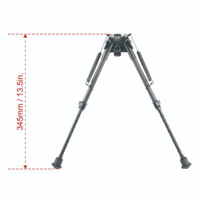 Сошки Vector Optics 9-13.5” (карбон,регулируемые, фиксация рычагом) высота от 15 до 23см (RSCFS-09) — интернет-магазин «Комбат»