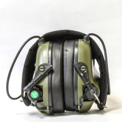 Наушники активные EARMOR M31 MOD3-FG (green)  (шумодавление активный - 84ДБ/пассивный - 22ДБ) — интернет-магазин «Комбат»